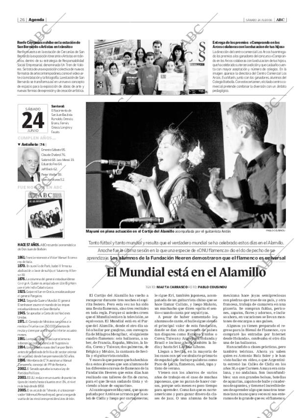 ABC SEVILLA 24-06-2006 página 26