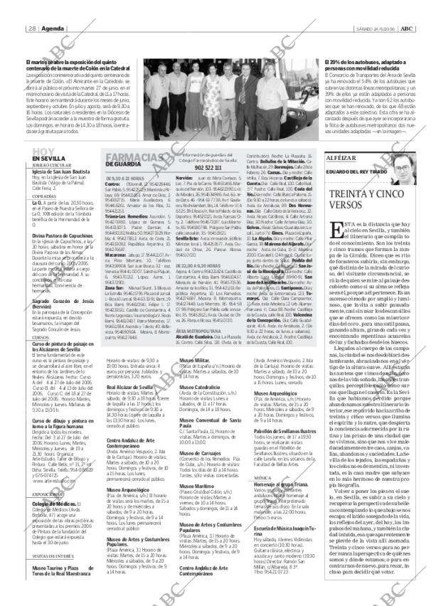 ABC SEVILLA 24-06-2006 página 28