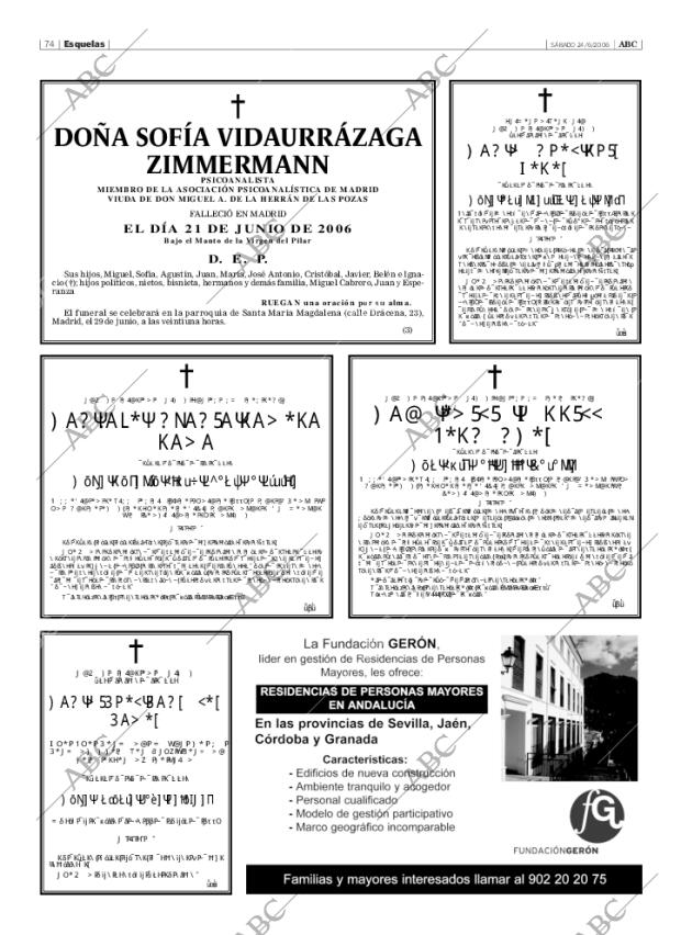 ABC SEVILLA 24-06-2006 página 86