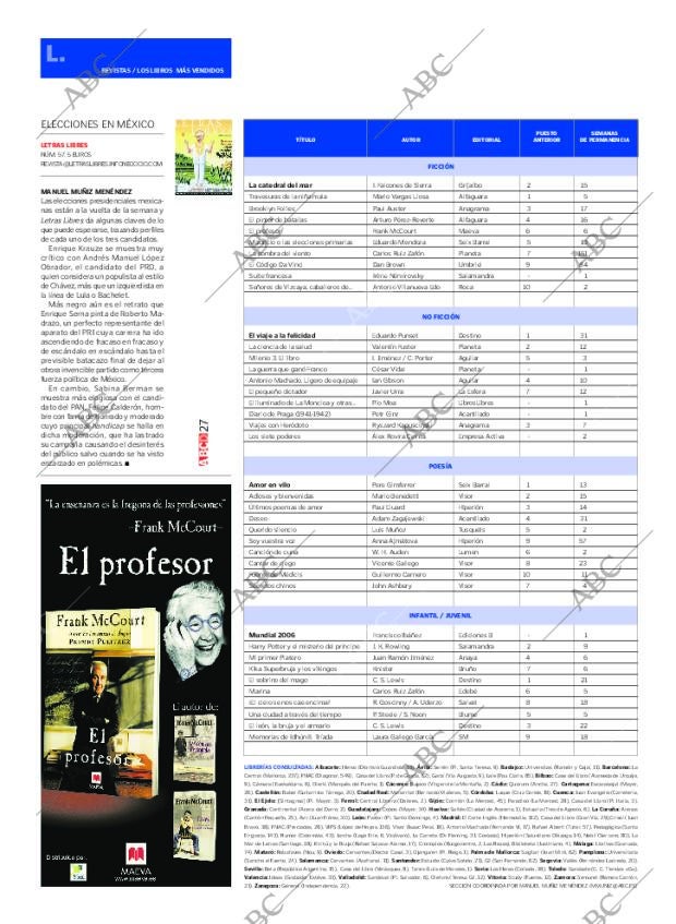 CULTURAL MADRID 24-06-2006 página 27