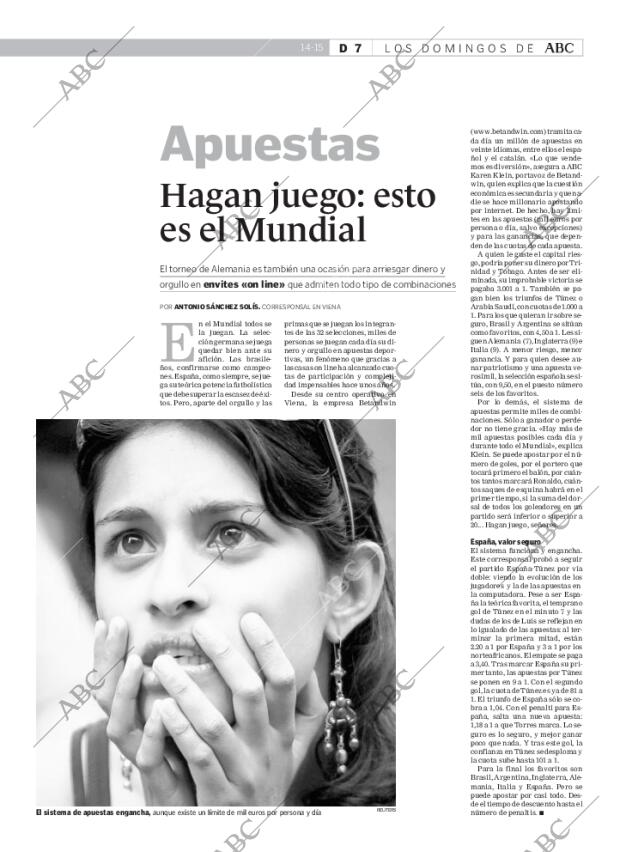 ABC SEVILLA 25-06-2006 página 67