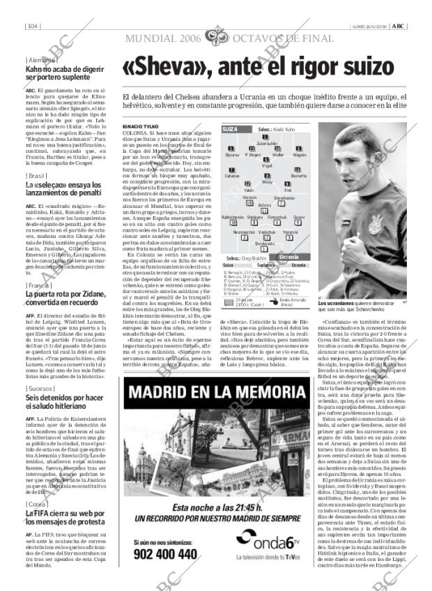 ABC MADRID 26-06-2006 página 104