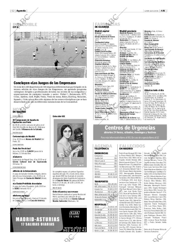 ABC MADRID 26-06-2006 página 52