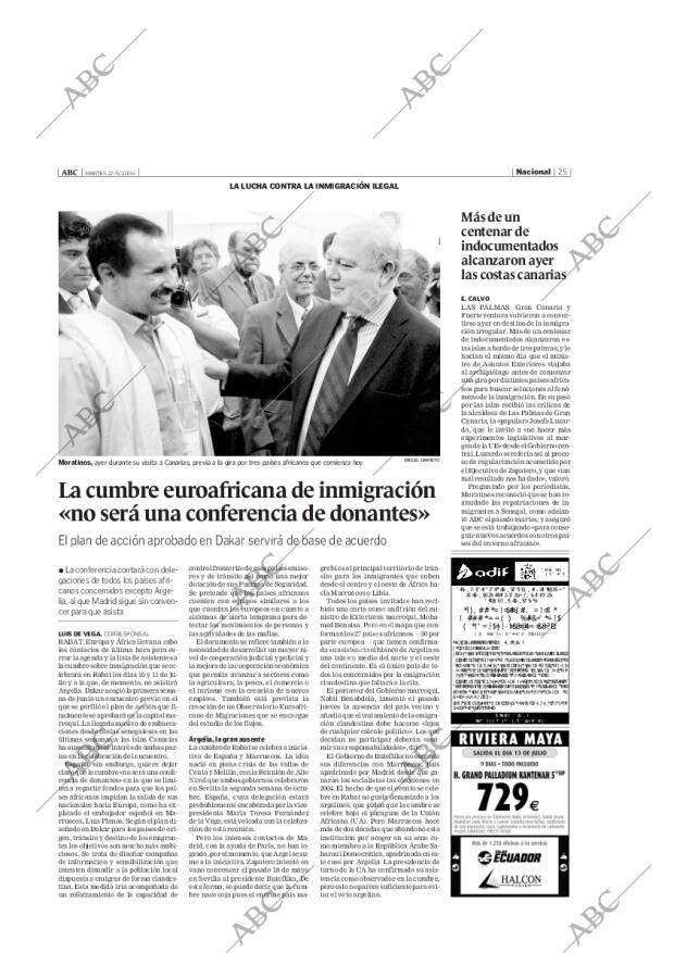 ABC MADRID 27-06-2006 página 25