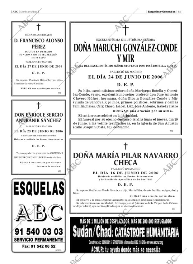ABC MADRID 27-06-2006 página 81