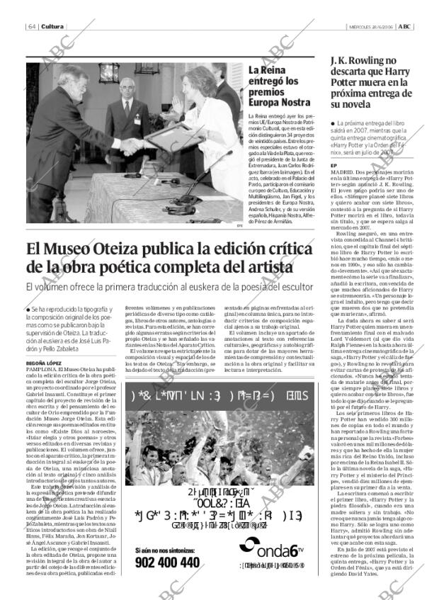 ABC MADRID 28-06-2006 página 64