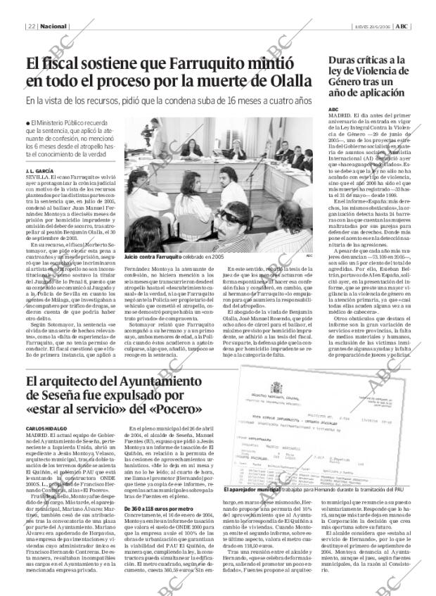 ABC MADRID 29-06-2006 página 22