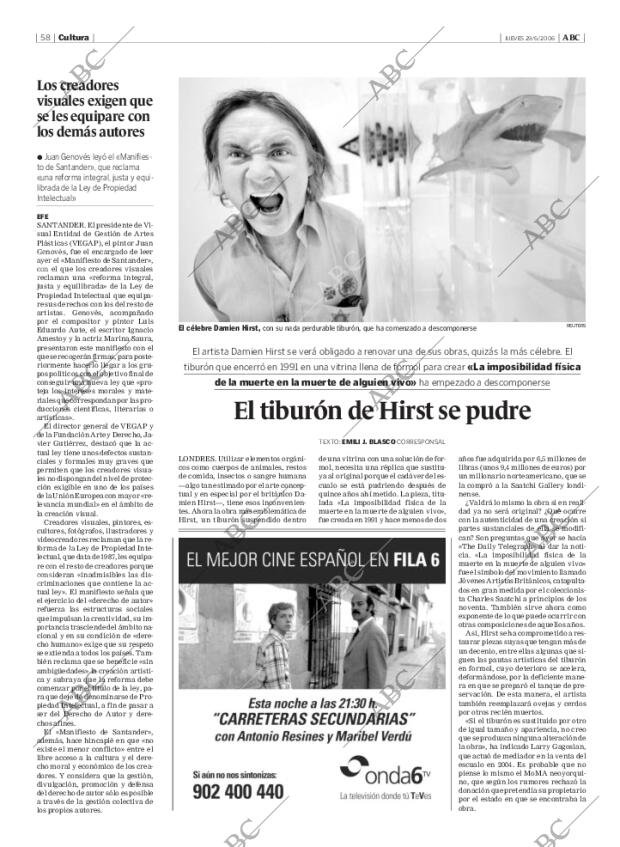 ABC MADRID 29-06-2006 página 58