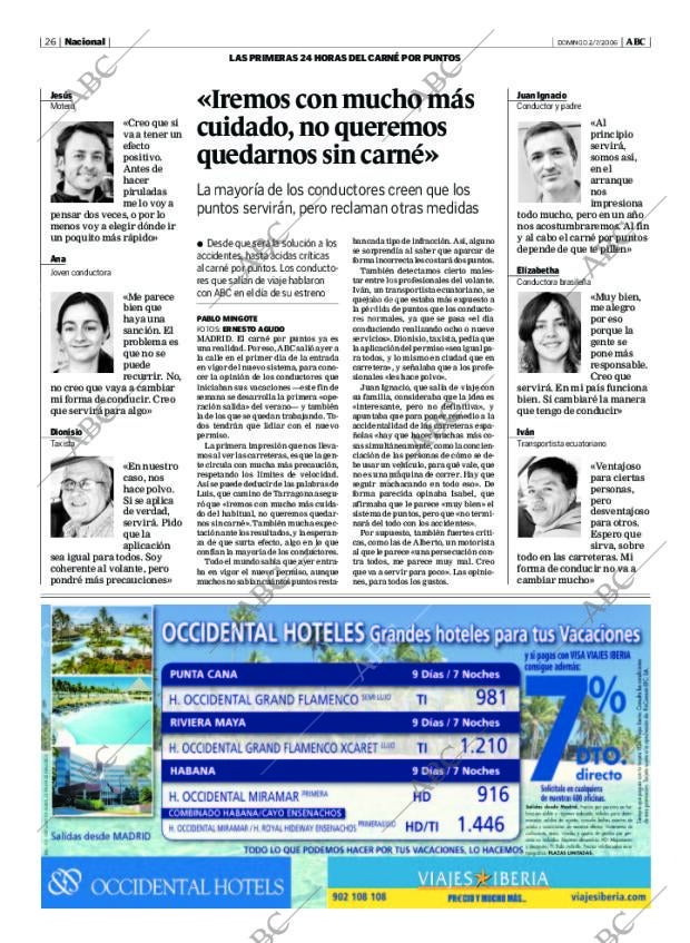 ABC MADRID 02-07-2006 página 26