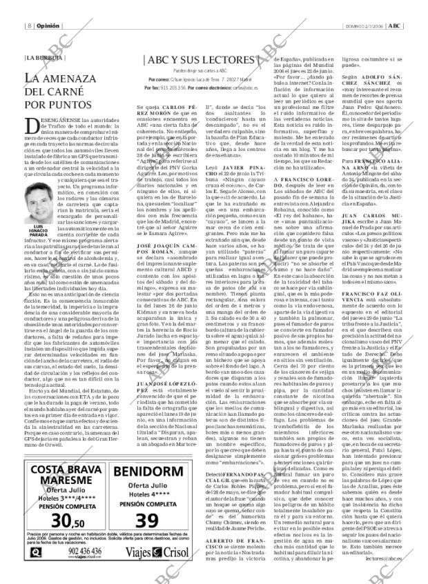 ABC MADRID 02-07-2006 página 8