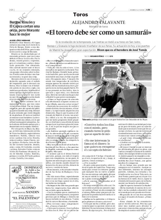 ABC MADRID 02-07-2006 página 84