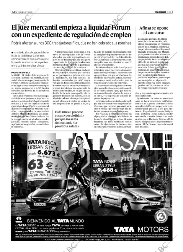 ABC SEVILLA 03-07-2006 página 43