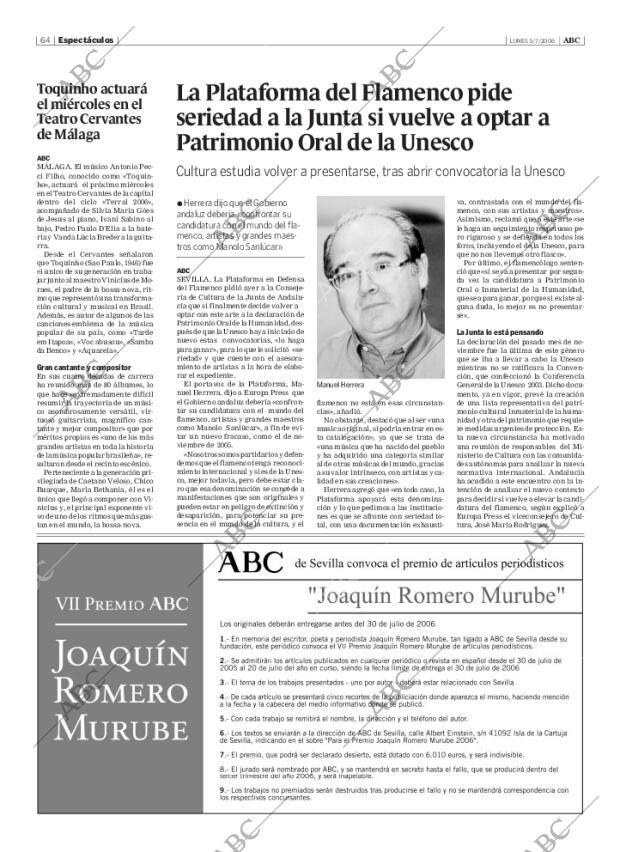 ABC SEVILLA 03-07-2006 página 64