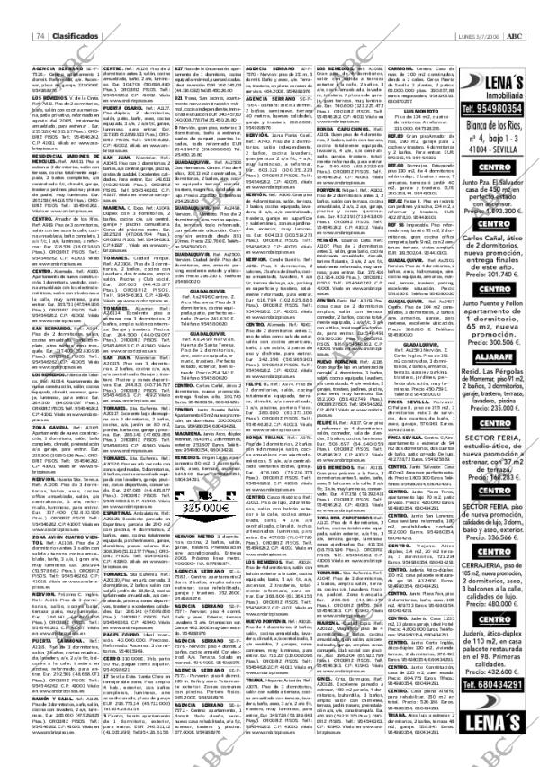 ABC SEVILLA 03-07-2006 página 74