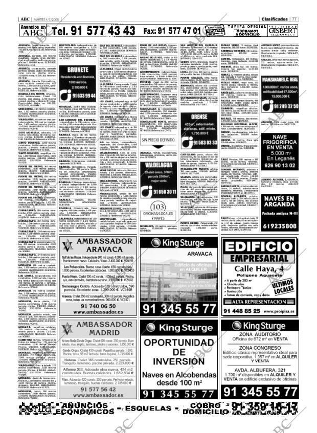 ABC MADRID 04-07-2006 página 77