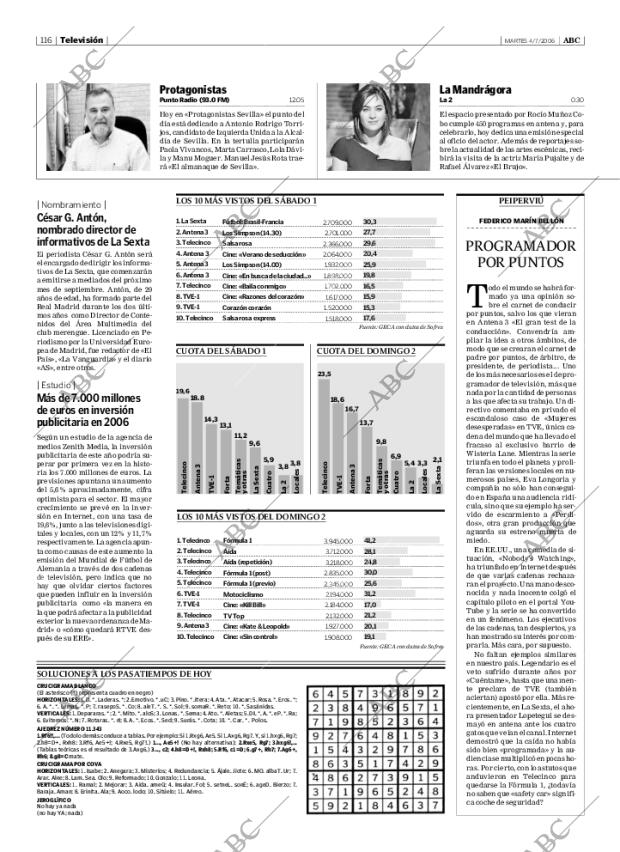 ABC SEVILLA 04-07-2006 página 116