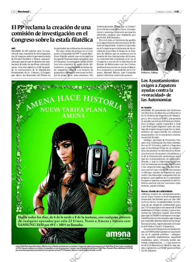 ABC MADRID 06-07-2006 página 22