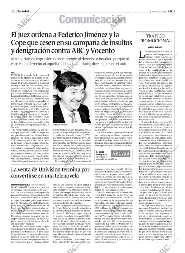 ABC MADRID 06-07-2006 página 60