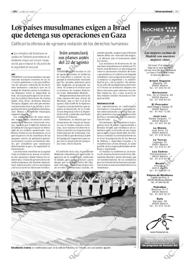 ABC MADRID 10-07-2006 página 39