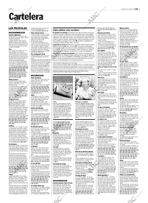 ABC MADRID 10-07-2006 página 68