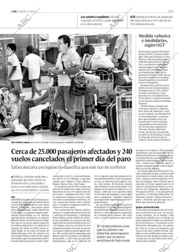 ABC MADRID 11-07-2006 página 81