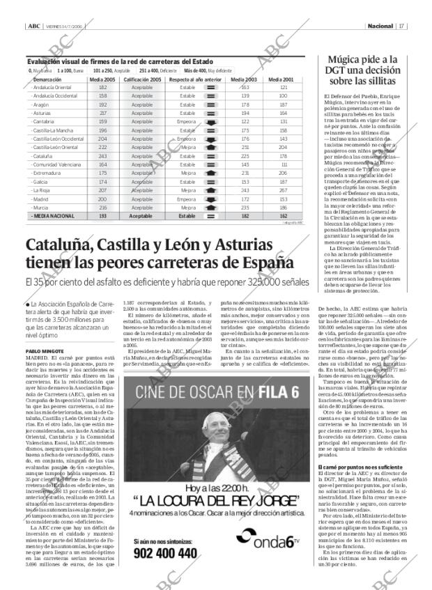 ABC MADRID 14-07-2006 página 17