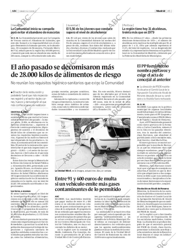 ABC MADRID 15-07-2006 página 45