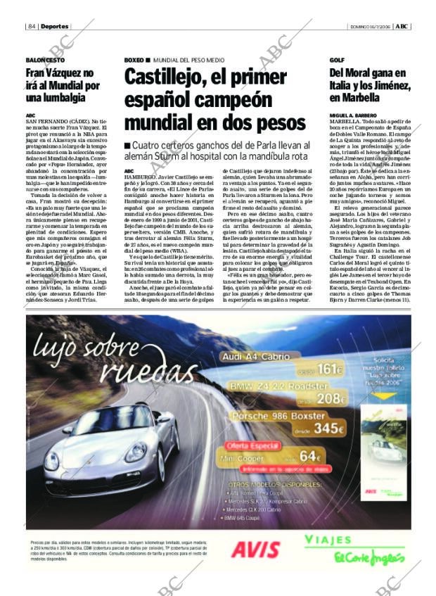 ABC MADRID 16-07-2006 página 104