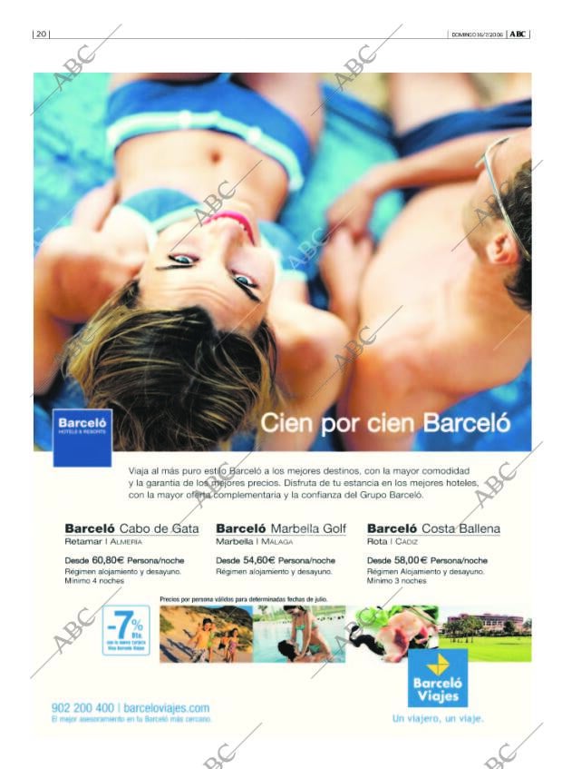 ABC MADRID 16-07-2006 página 20