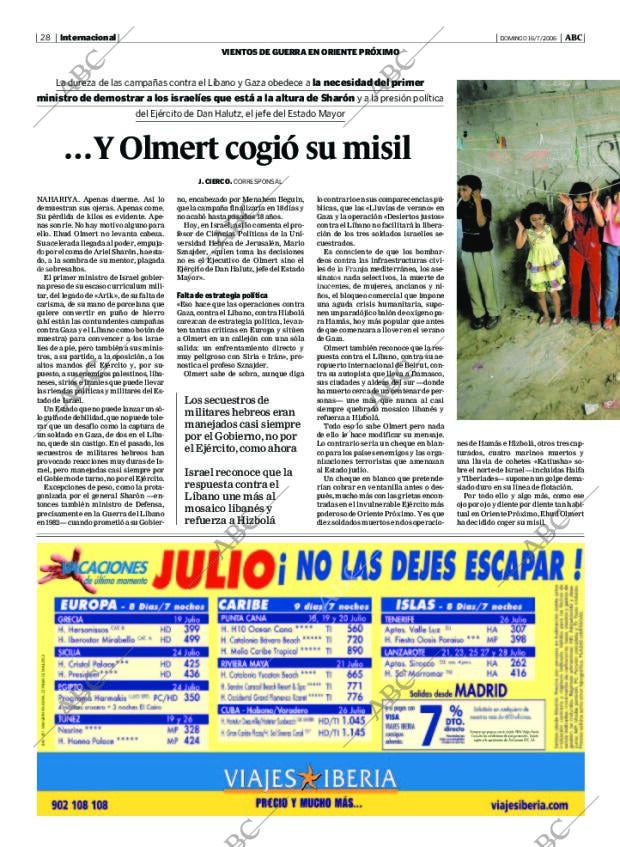 ABC MADRID 16-07-2006 página 28