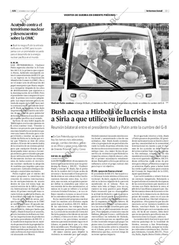 ABC MADRID 16-07-2006 página 33