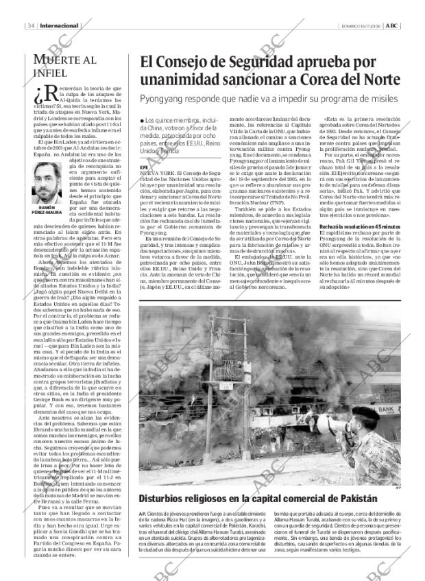ABC MADRID 16-07-2006 página 34