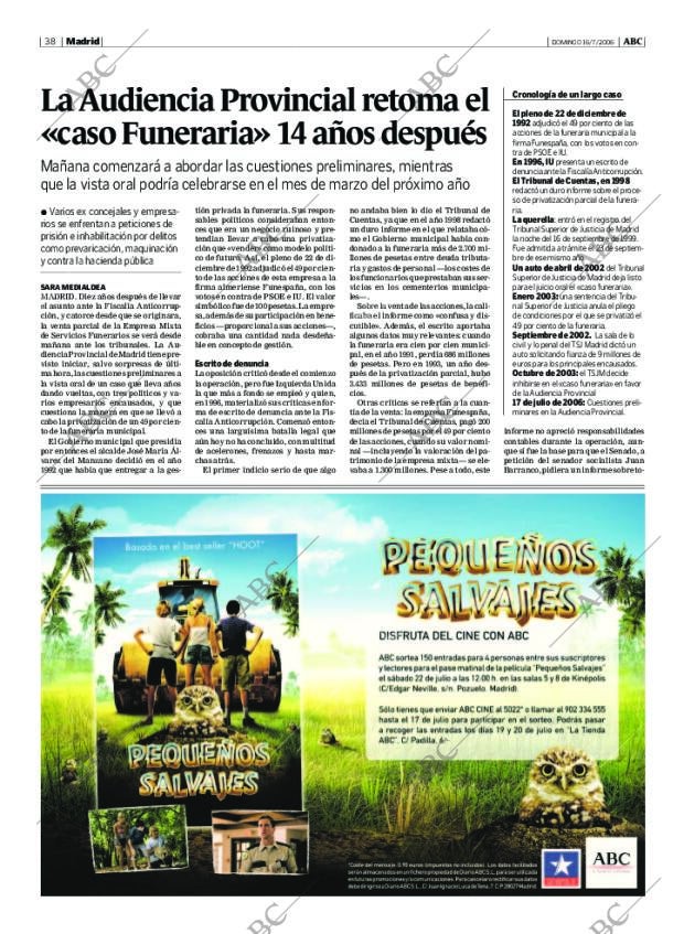 ABC MADRID 16-07-2006 página 38