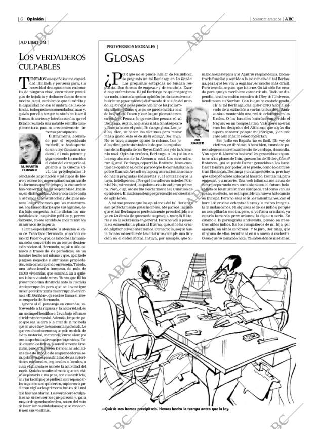 ABC MADRID 16-07-2006 página 6