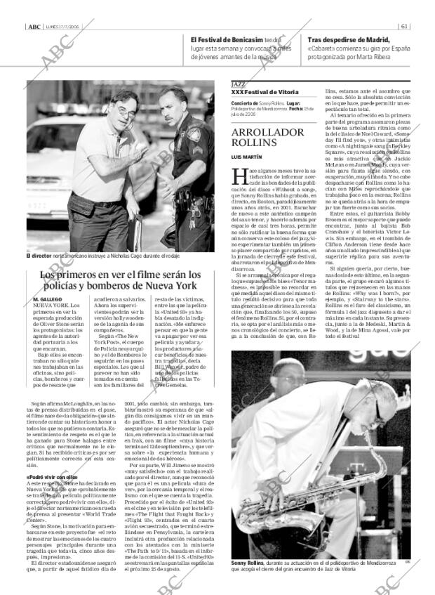 ABC MADRID 17-07-2006 página 61