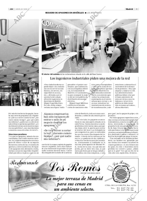 ABC MADRID 20-07-2006 página 39