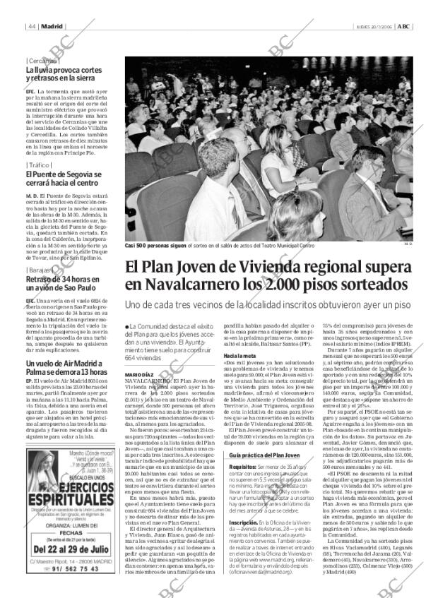 ABC MADRID 20-07-2006 página 44