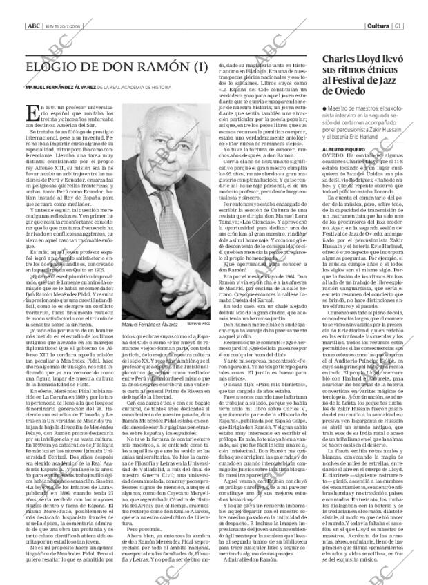 ABC MADRID 20-07-2006 página 61