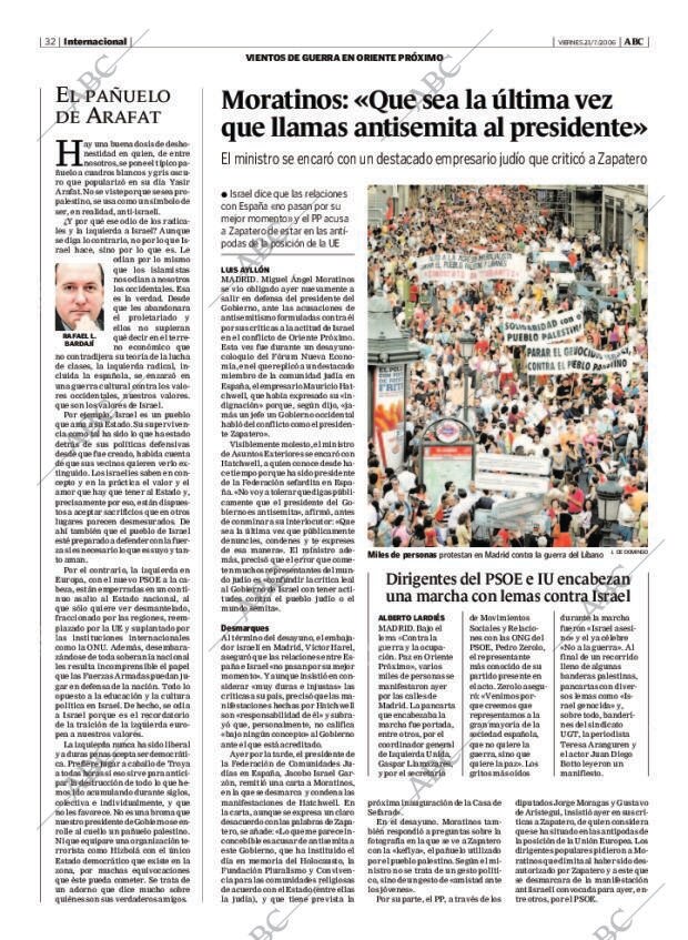 ABC MADRID 21-07-2006 página 32