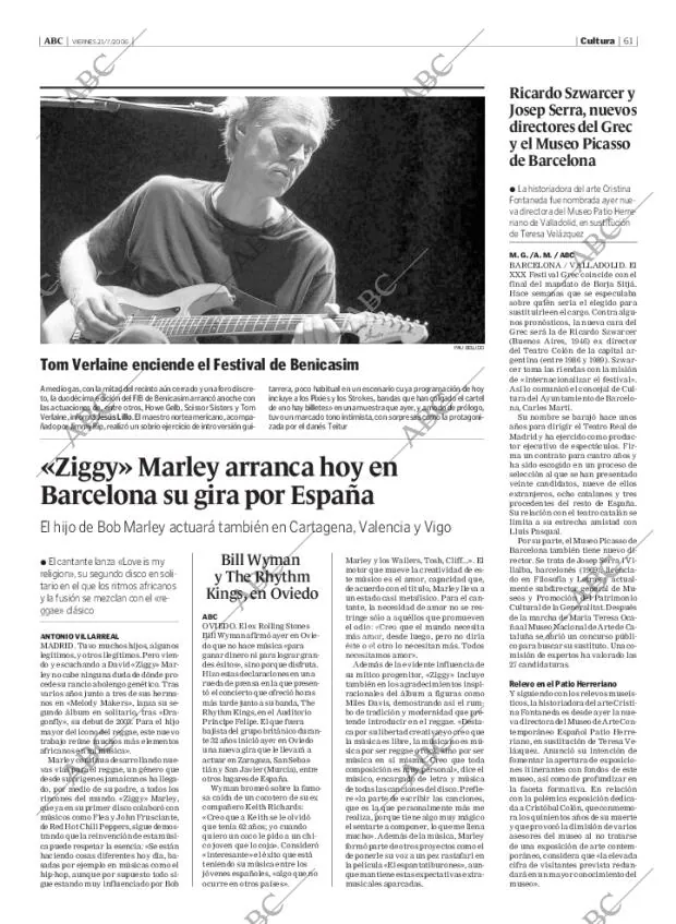 ABC MADRID 21-07-2006 página 61