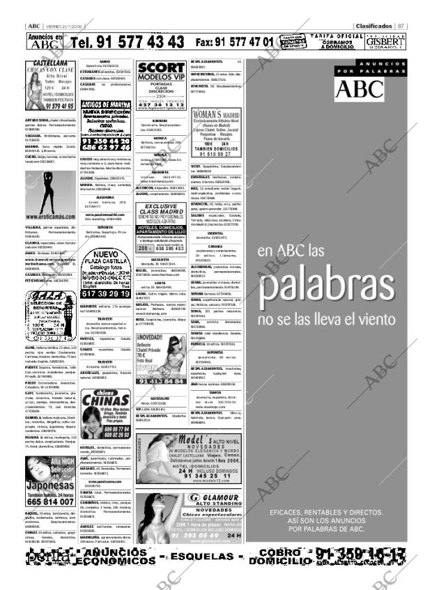 ABC MADRID 21-07-2006 página 87