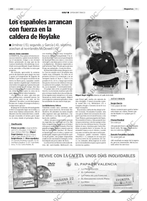 ABC MADRID 21-07-2006 página 99