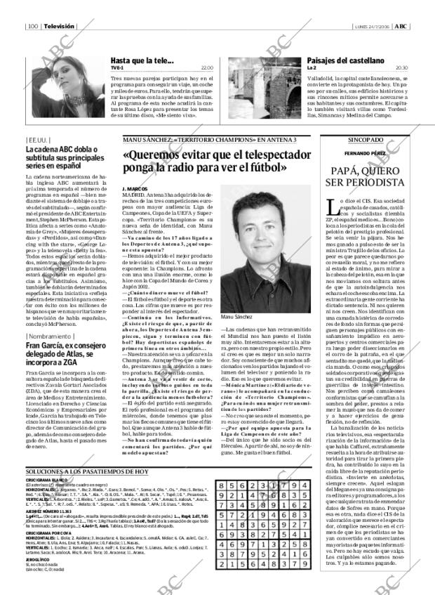 ABC MADRID 24-07-2006 página 100