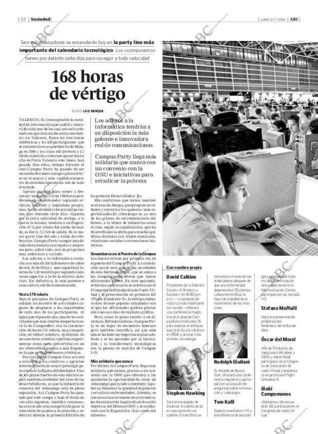ABC MADRID 24-07-2006 página 52