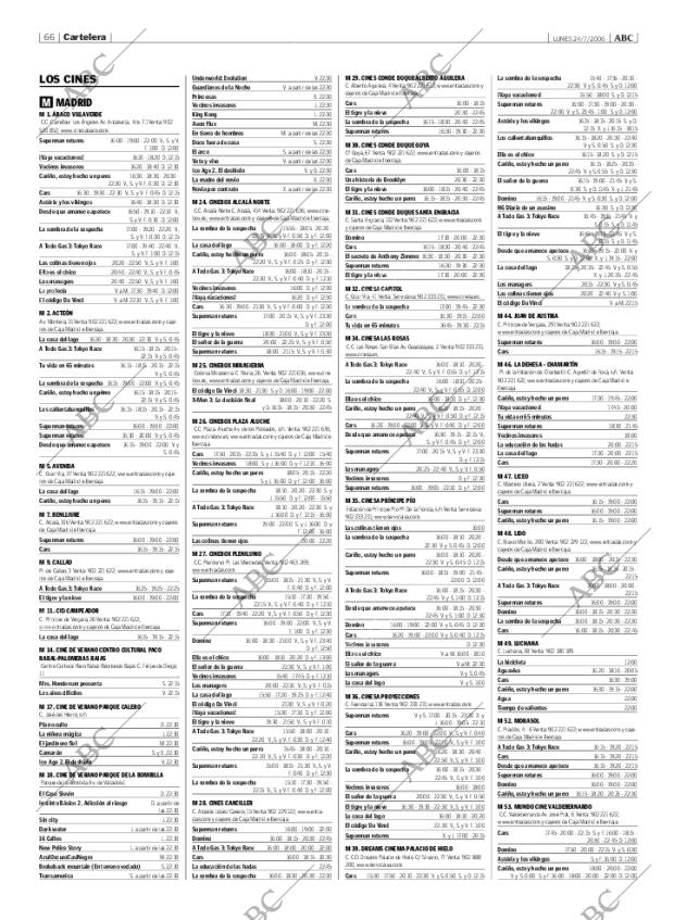 ABC MADRID 24-07-2006 página 66