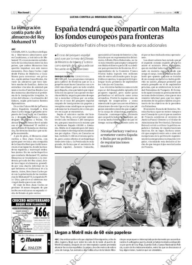 ABC CORDOBA 25-07-2006 página 22
