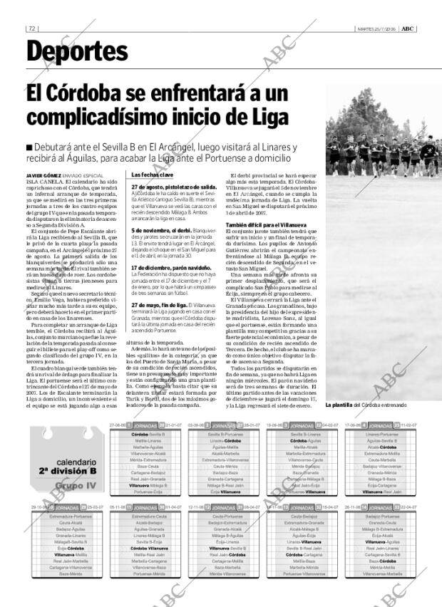 ABC CORDOBA 25-07-2006 página 72