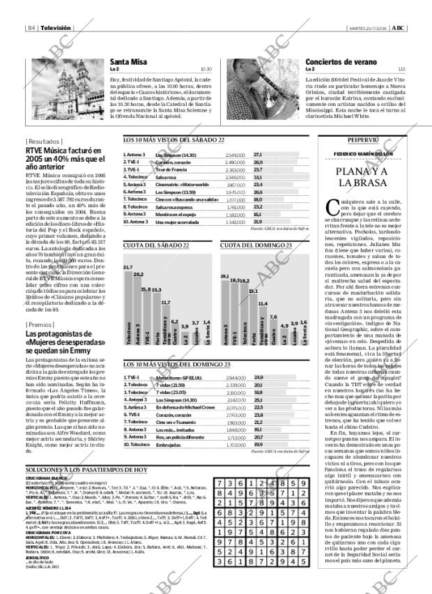 ABC CORDOBA 25-07-2006 página 84