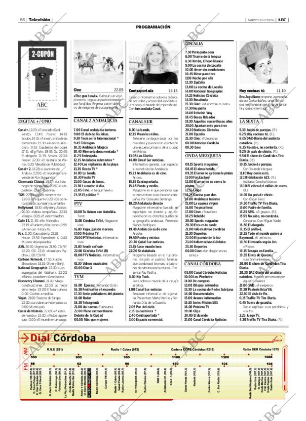 ABC CORDOBA 25-07-2006 página 86