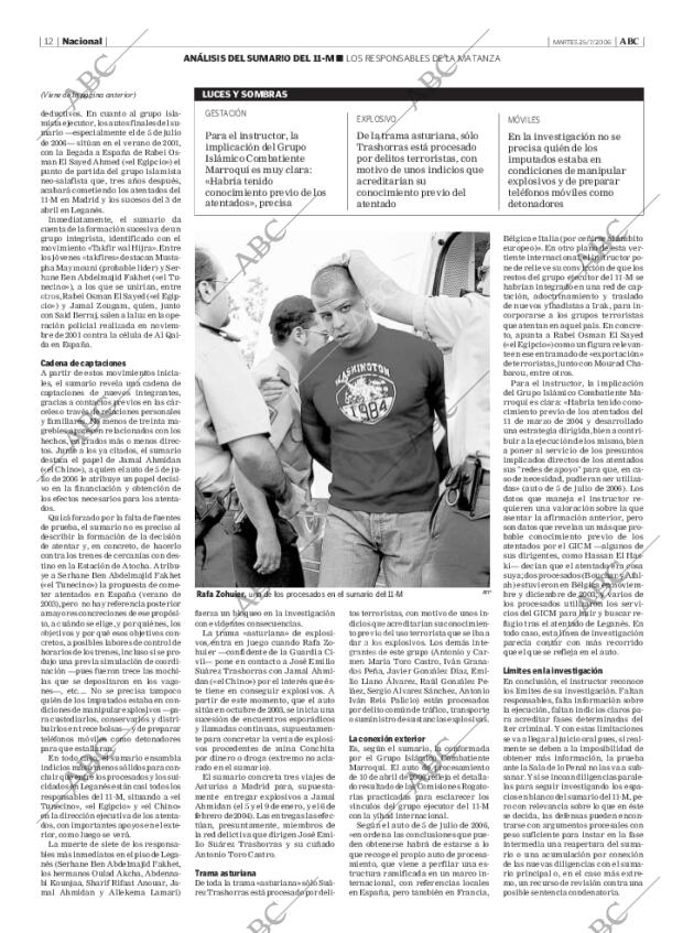 ABC MADRID 25-07-2006 página 12